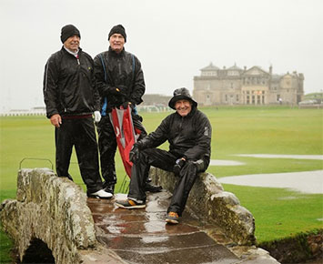 Bad Weather on The Old Course