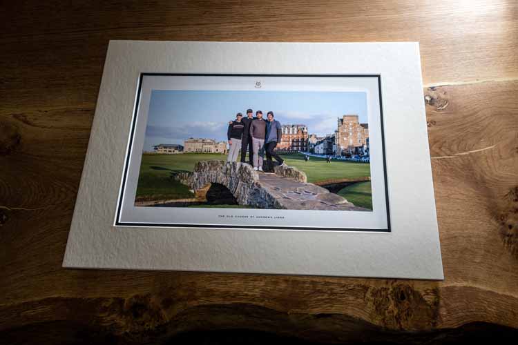 St Andrews Links Official Photo Service Print Small