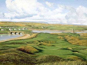 Lahinch Golf Club, Ireland. Graeme Baxter Print.
